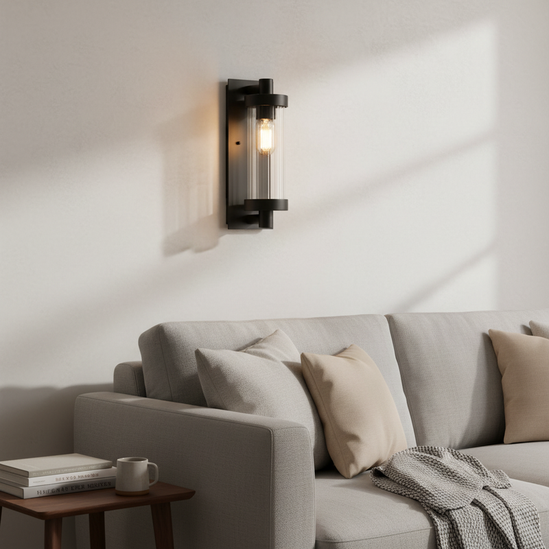 WALL LAMP-L544 BLACK