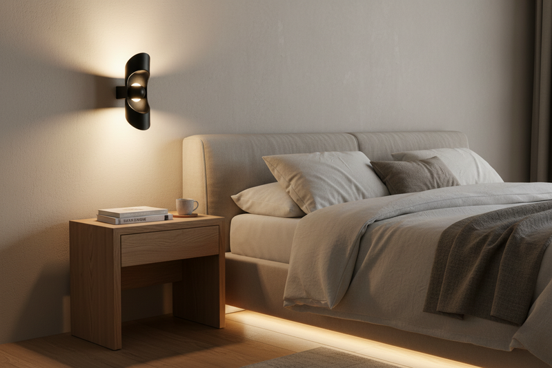 WALL LAMP-L546 BLACK