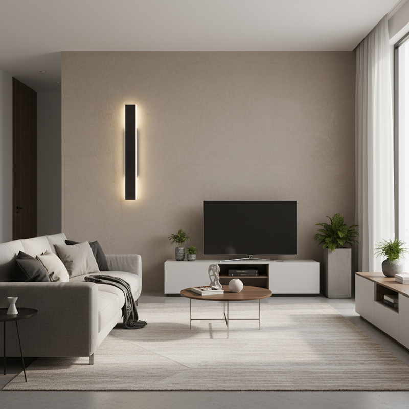 WALL LIGHT-L549 BLACK