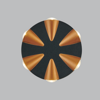 WALL LAMP-L557 BLACK/GOLD