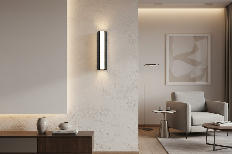 WALL LAMP-L558 BLACK