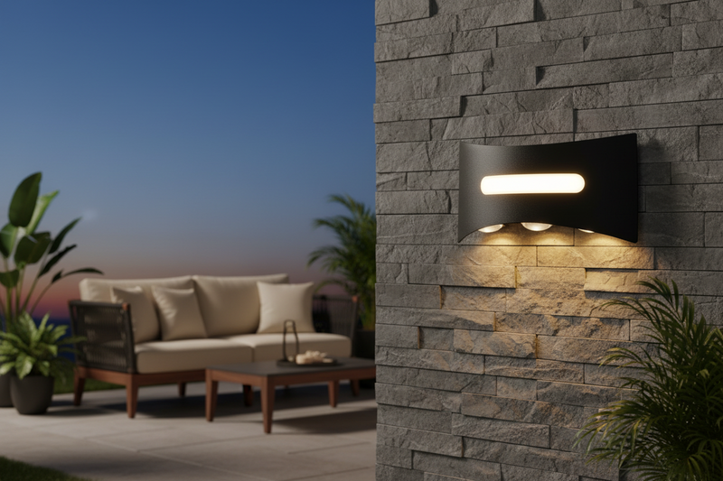 WALL LAMP-L563 BLACK