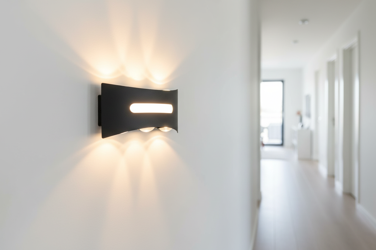 WALL LAMP-L563 BLACK
