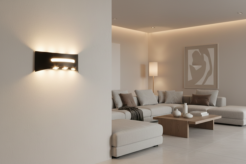 WALL LAMP-L564 BLACK