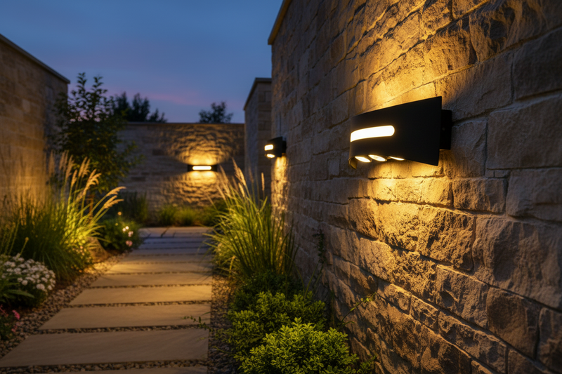 WALL LAMP-L564 BLACK