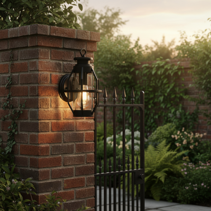 WALL LAMP-L571 BLACK