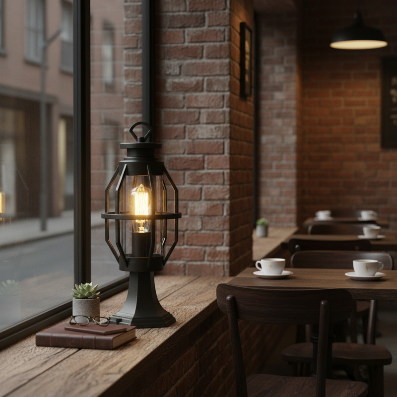 WALL LAMP-L572 BLACK