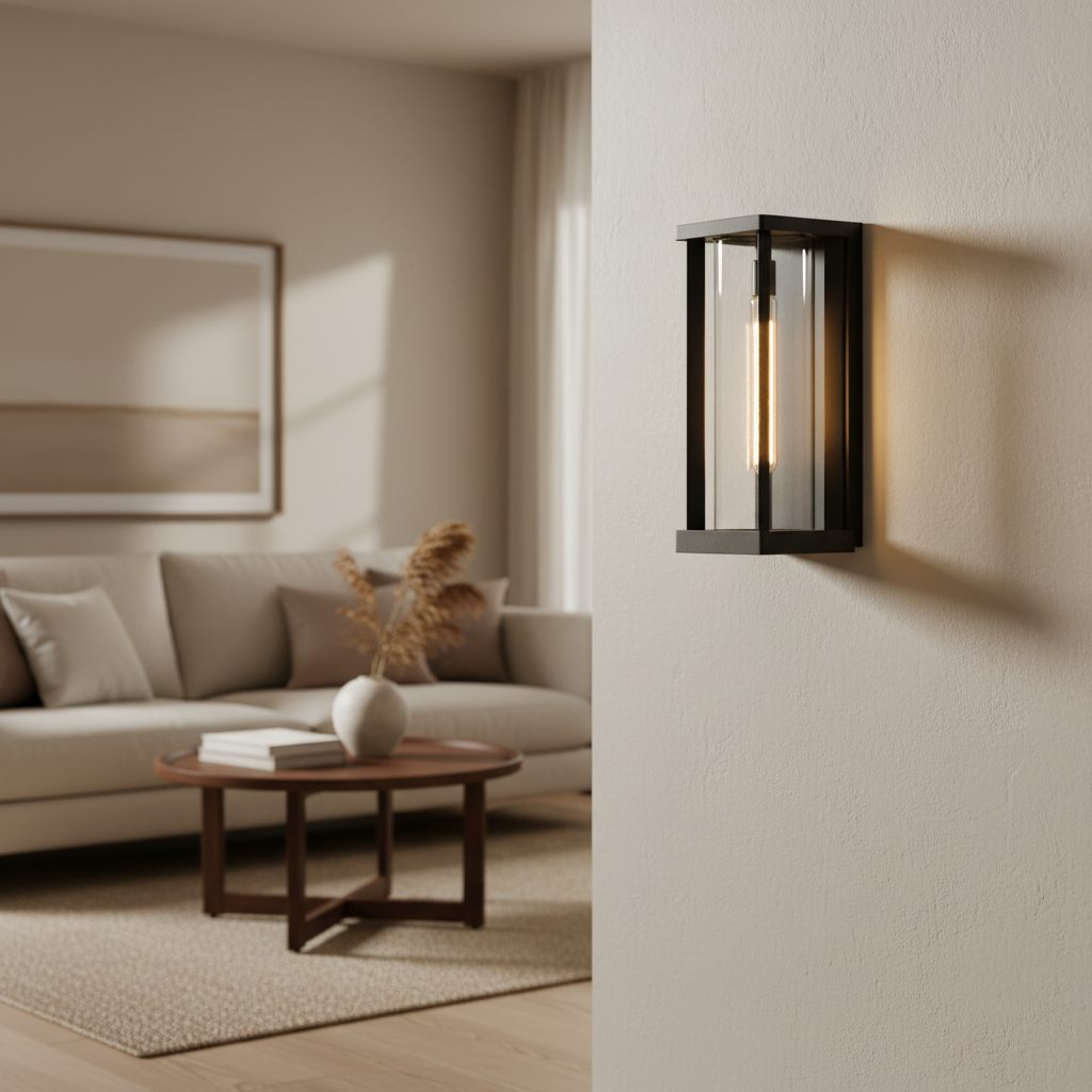 WALL LAMP-L574 BLACK