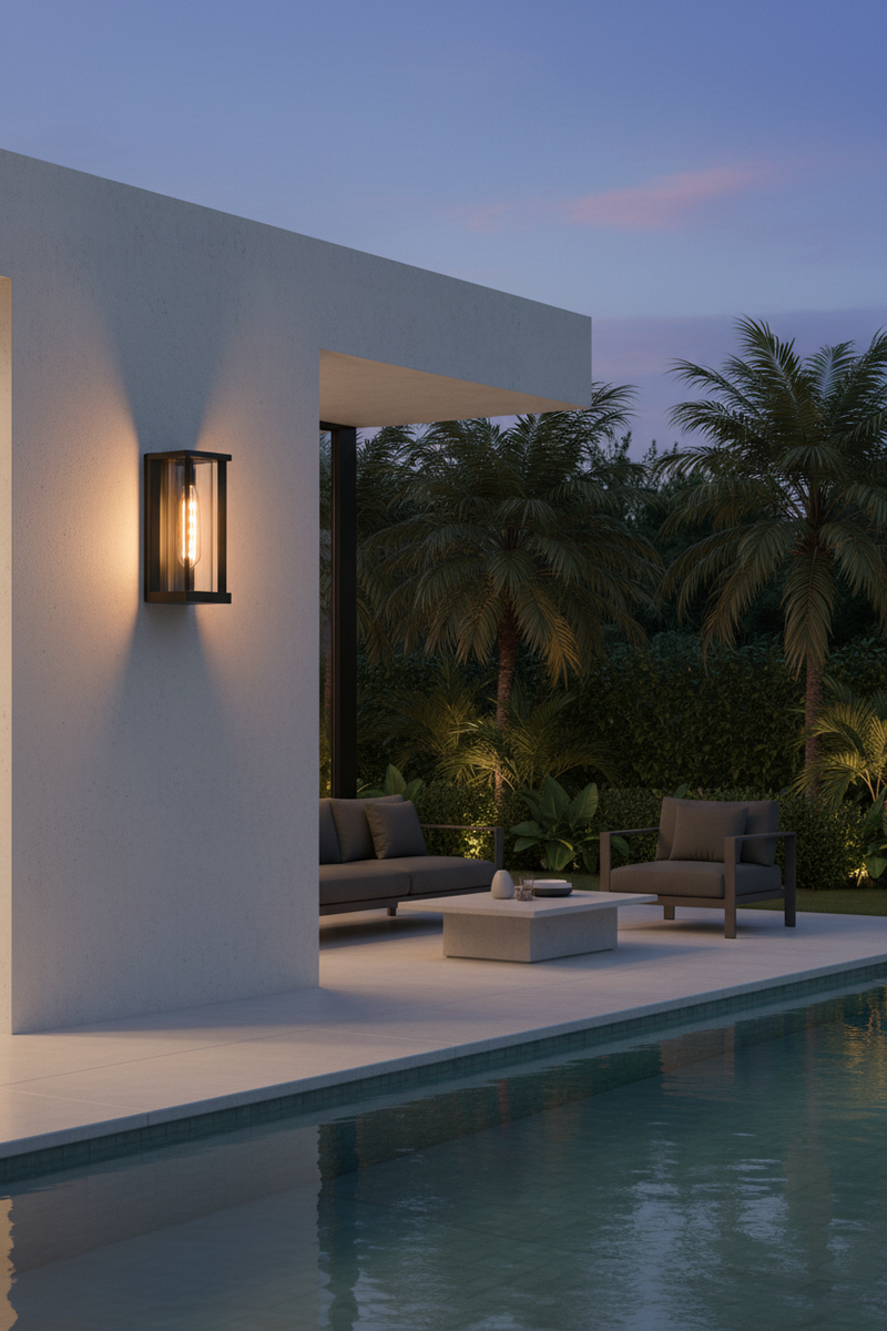 WALL LAMP-L574 BLACK