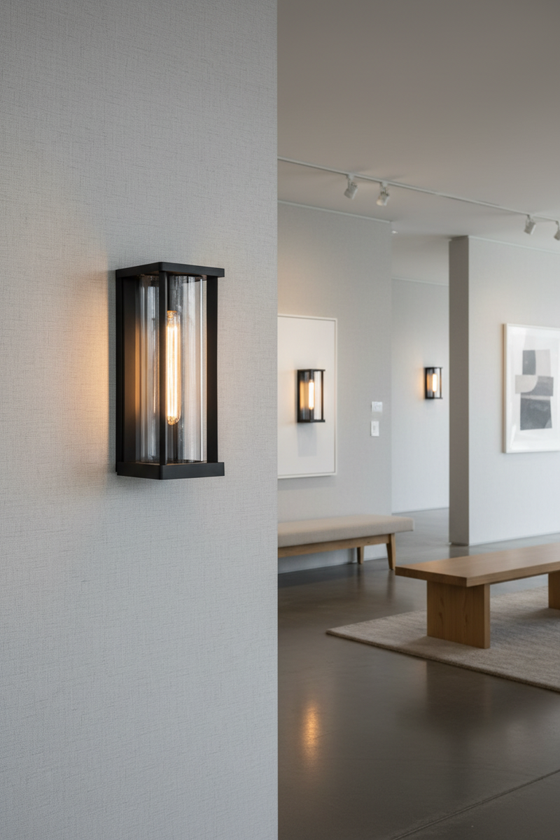 WALL LAMP-L574 BLACK