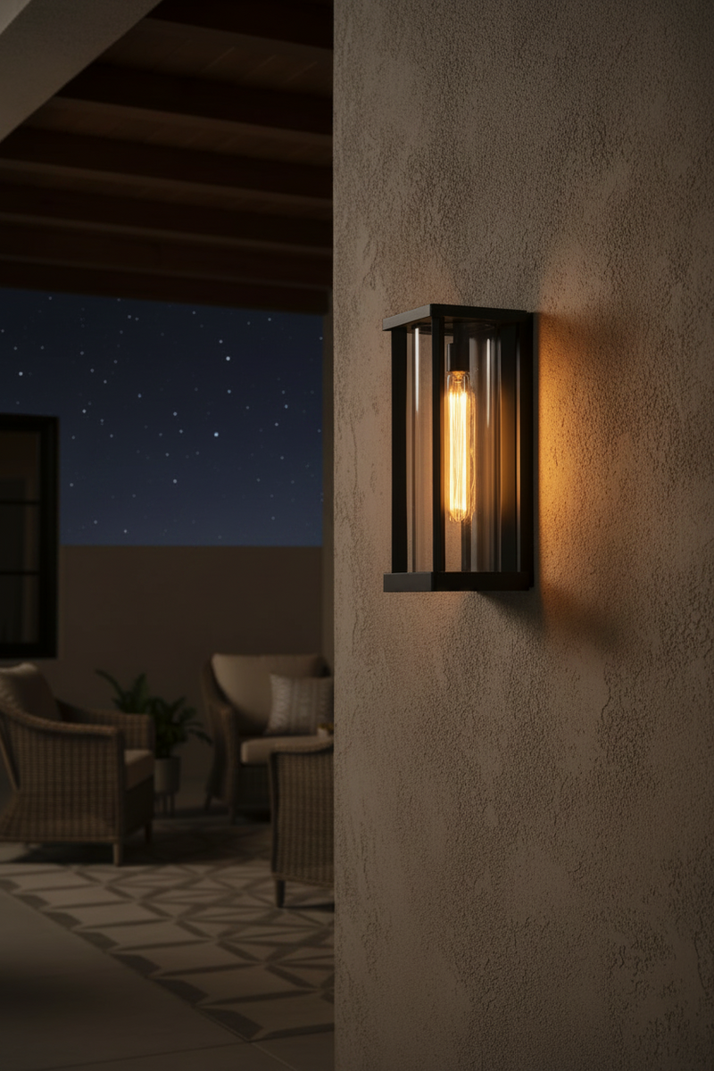 WALL LAMP-L574 BLACK