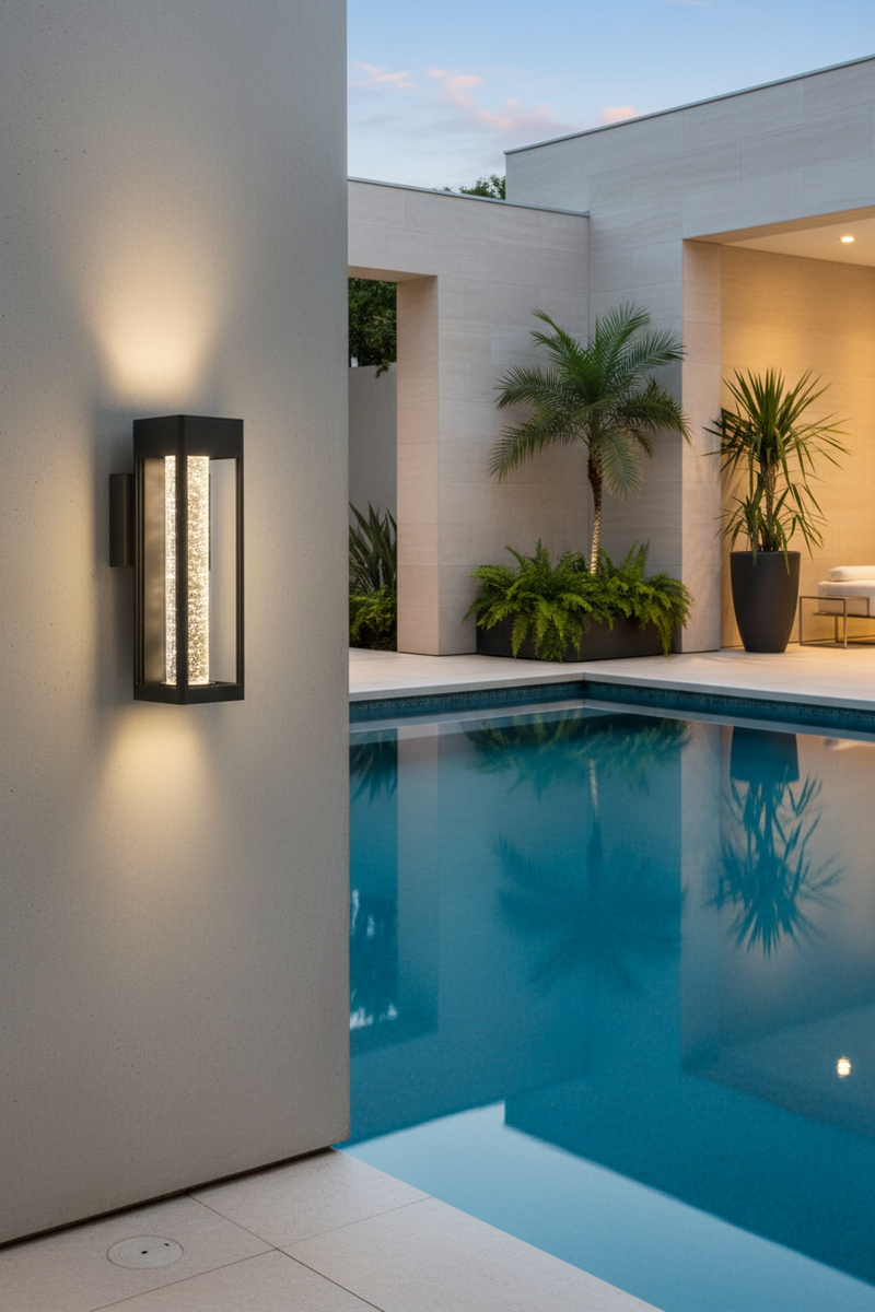 WALL LAMP-L578 BLACK