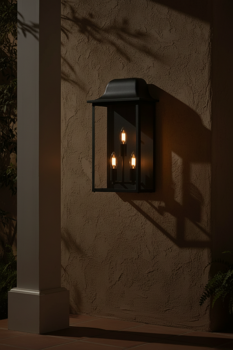 WALL LAMP-L582 BLACK