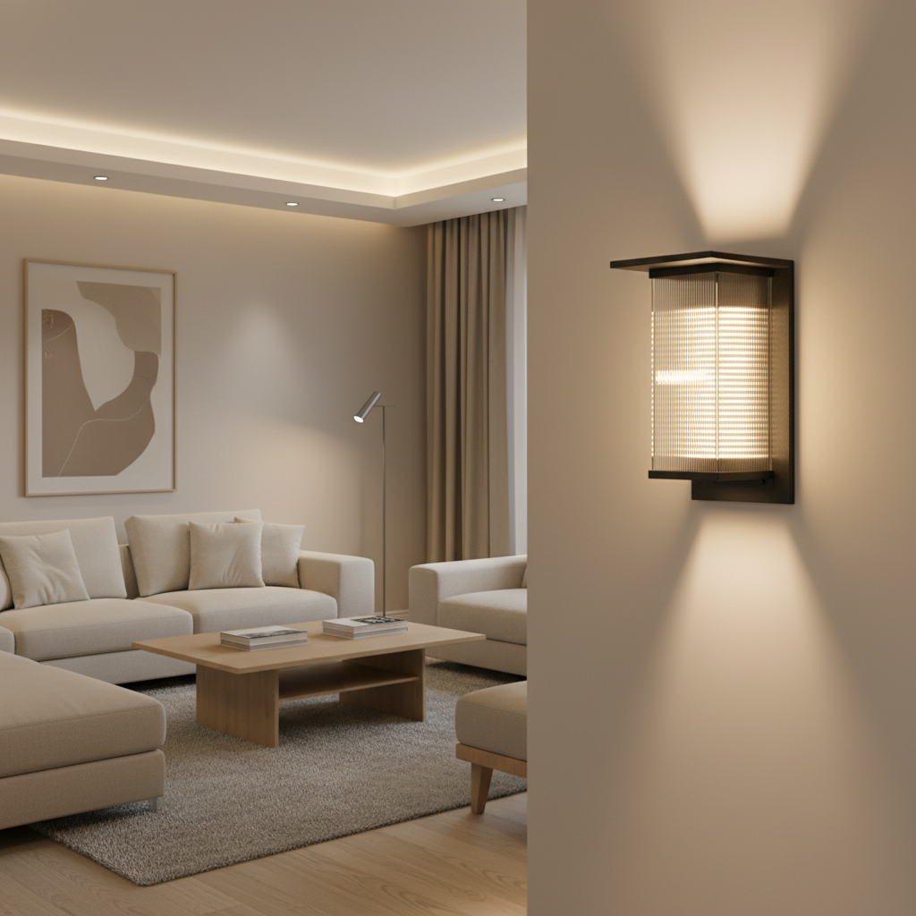 WALL LAMP-L583 BLACK