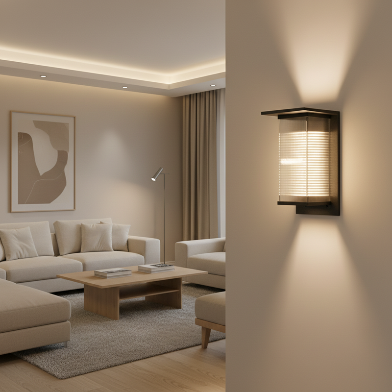 WALL LAMP-L583 BLACK