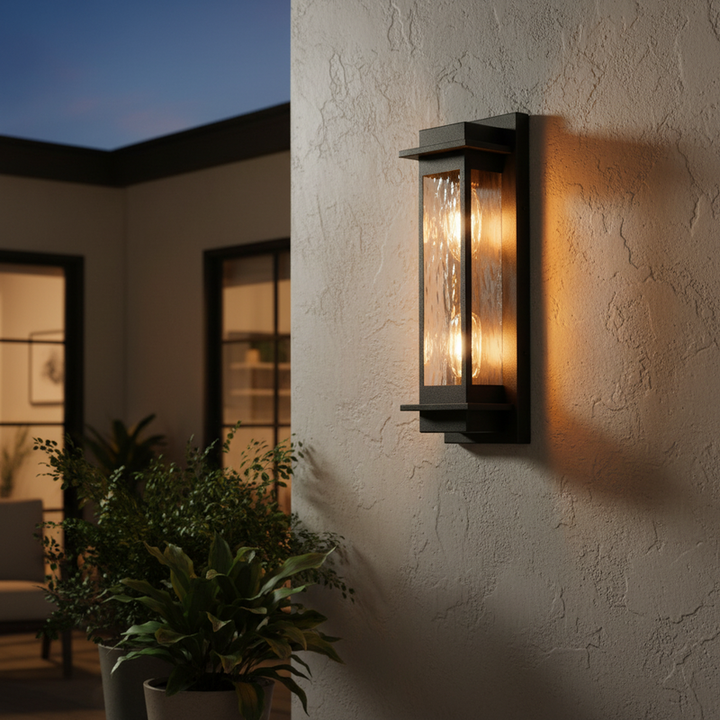 WALL LAMP-L584 BLACK