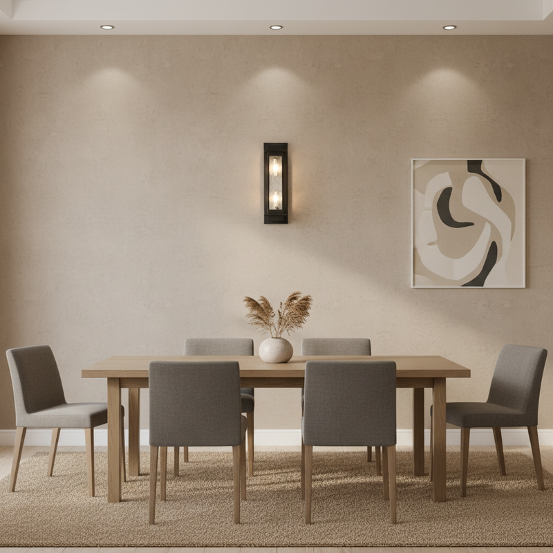 WALL LAMP-L584 BLACK