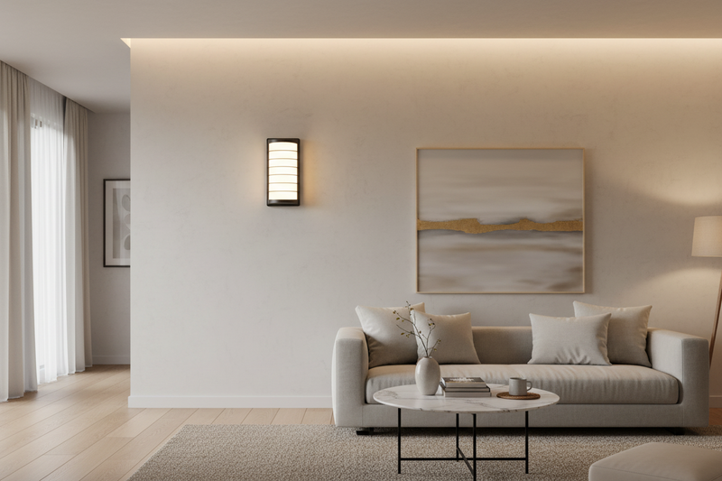WALL LAMP-L588 BLACK