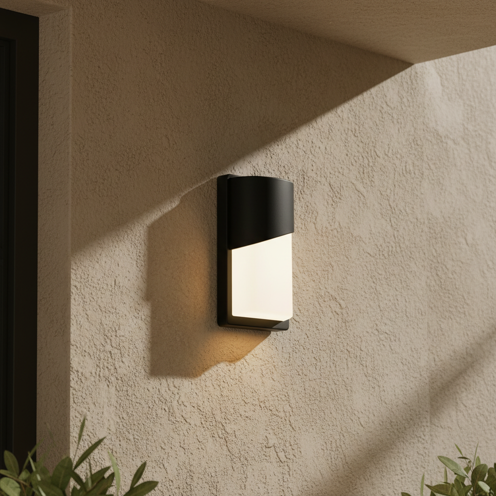 WALL LAMP-L589 BLACK