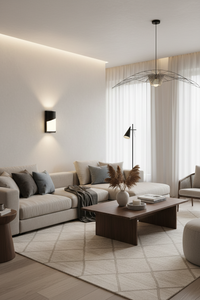 WALL LAMP-L589 BLACK