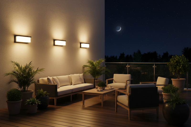 WALL LAMP-L590 BLACK