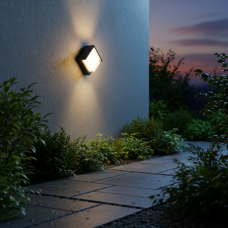WALL LAMP-L591 BLACK