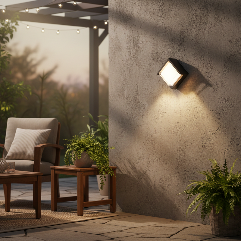 WALL LAMP-L591 BLACK