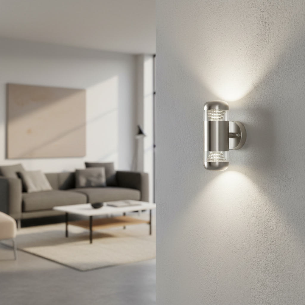 WALL LAMP-L608 LED STAINLESS