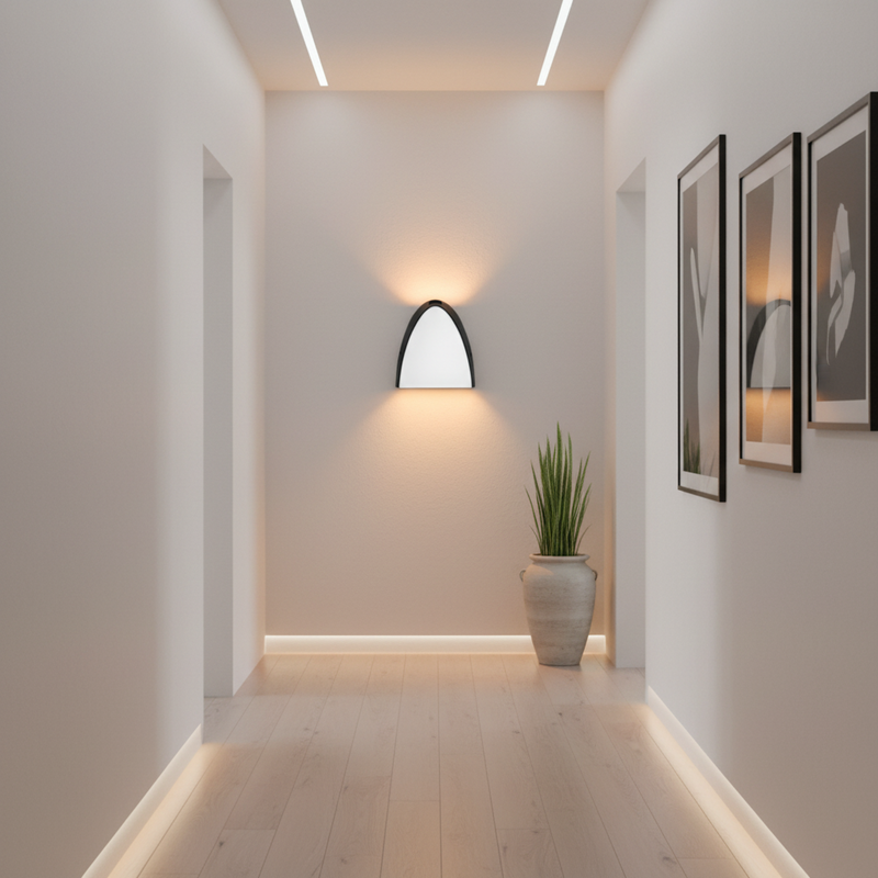 WALL LIGHT-L636 BLACK