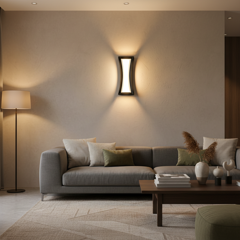 WALL LAMP-L639 BLACK