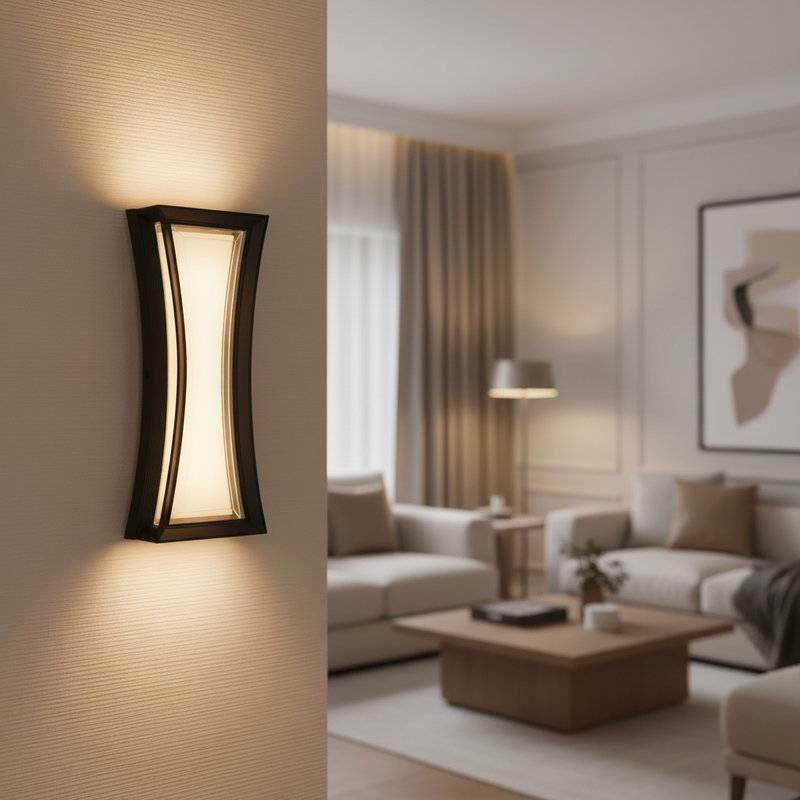 WALL LAMP-L639 BLACK