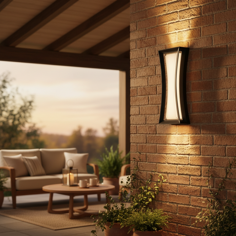 WALL LAMP-L639 BLACK