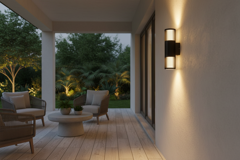 WALL LAMP-L643 BLACK