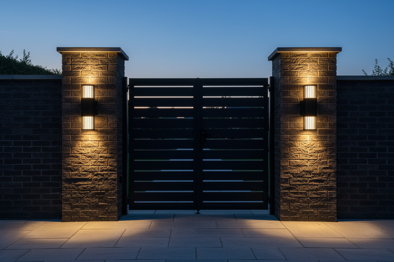 WALL LAMP-L643 BLACK