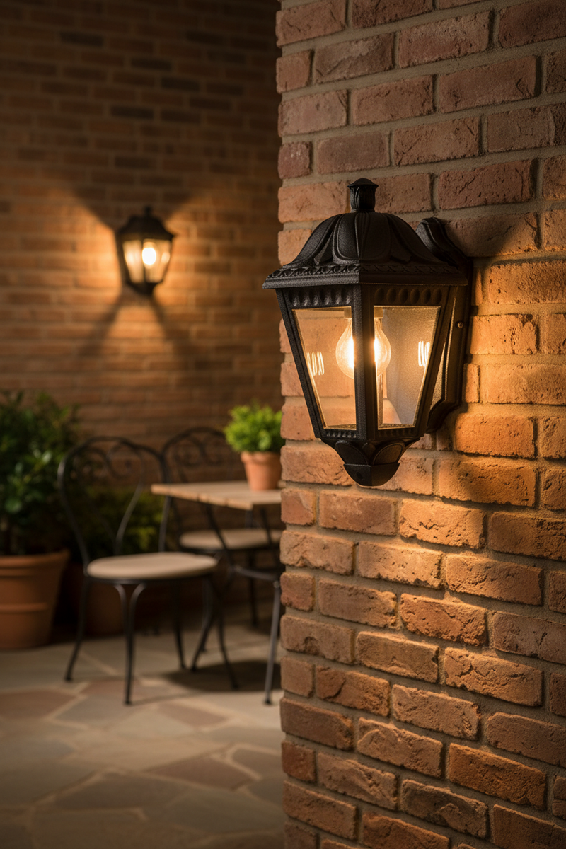 WALL LAMP-L9008 BLACK