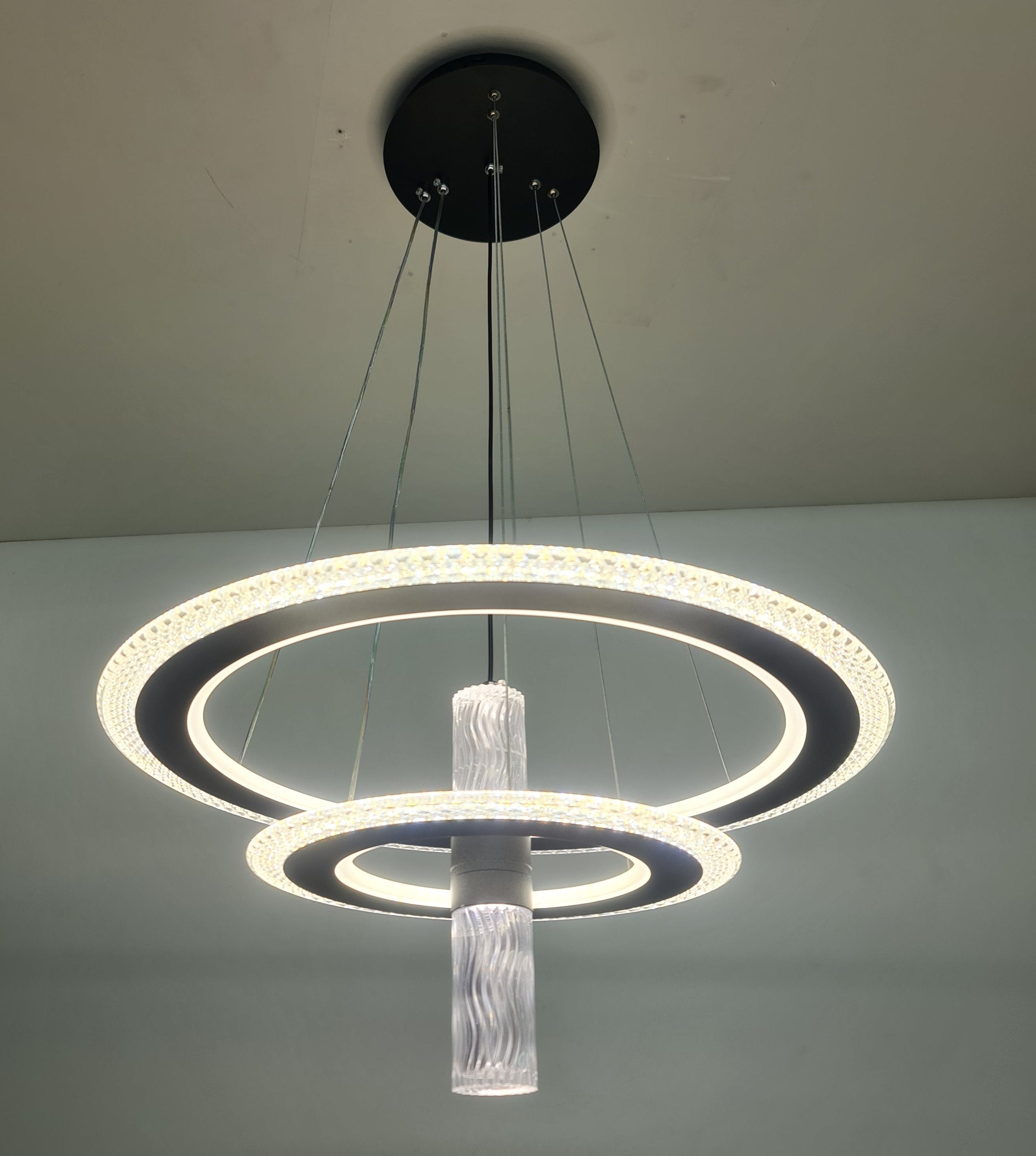 Crystal LED Pendant Light/Lamp - 2252-2+1. - Mr.Smart SA's Best Online Shopping Store