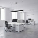 100W 1180x300mm LED Office Pendant light 6500K.