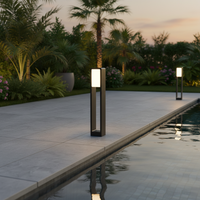 BOLLARD LAMP-LFL028 MATT BLACK