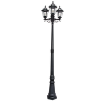 STANDING OUTDOOR LIGHT-LFL037 BLACK