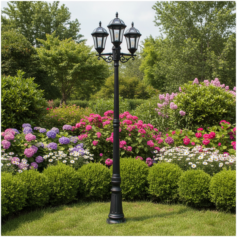 STANDING OUTDOOR LIGHT-LFL037 BLACK