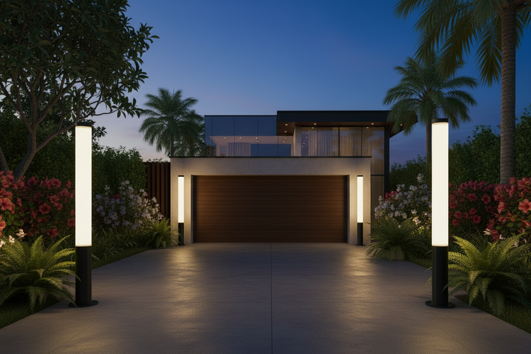 OUTDOOR LIGHTING-LFL044 BLACK