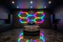 LUXN 5 Hexagon Smart RGB Garage Light-Mr Smart Lighting Company.
