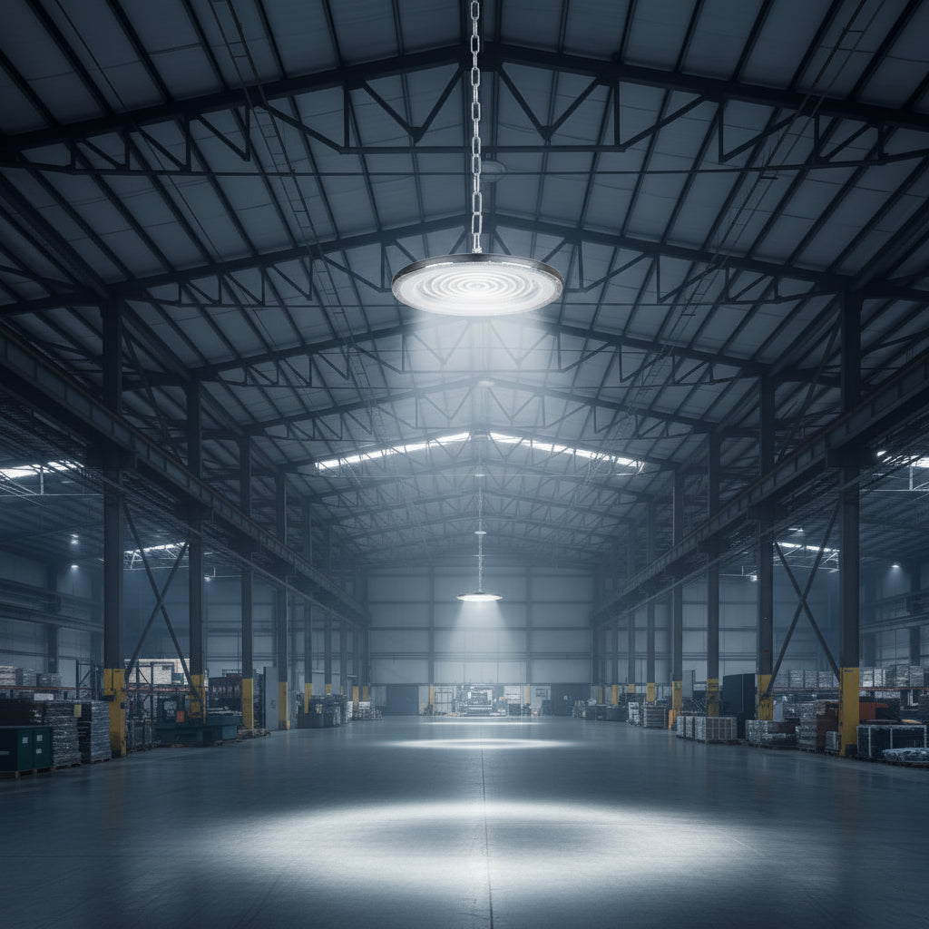 150W UFO industrial High bay LED Light-IP65-6500K-(2 Years warranty).