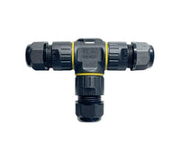 M20 IP68 3 Pole Cable T Connector waterproof cable junction connector for outdoor and industrial electrical wiring installations