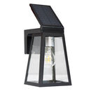 Eurolux Fia Solar Wall Light Matt Black LED 2w 2700K 200lm-O654