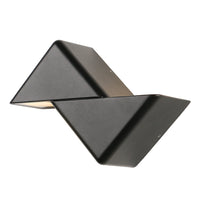 Eurolux Triat Outdoor Wall Light Black LED 12w-O665