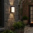 Eurolux Lone Outdoor Wall Light Black LED 10w-O671