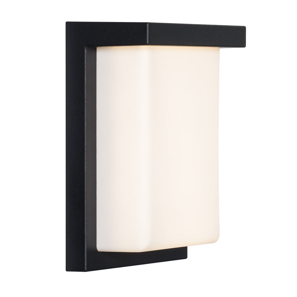 Eurolux Lone Outdoor Wall Light Black LED 10w-O671