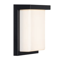 Eurolux Lone Outdoor Wall Light Black LED 10w-O671