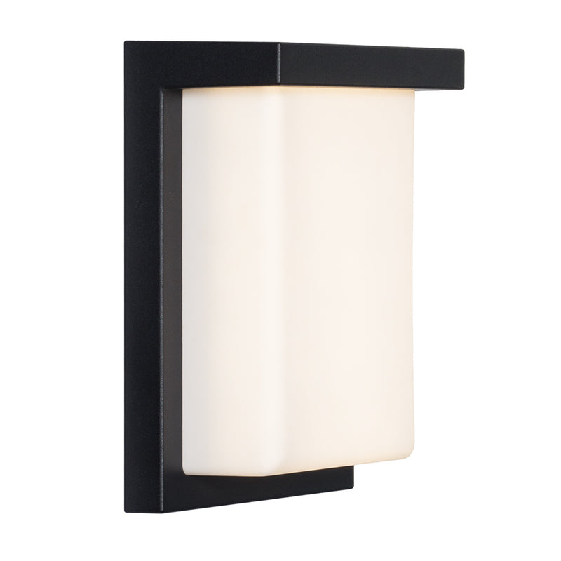 Eurolux Lone Outdoor Wall Light Black LED 10w-O671
